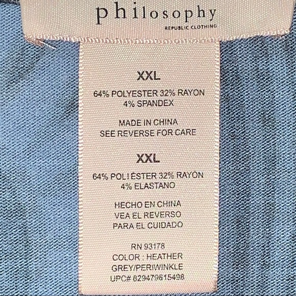 Philosophy Tunic Top - Picture 5 of 9